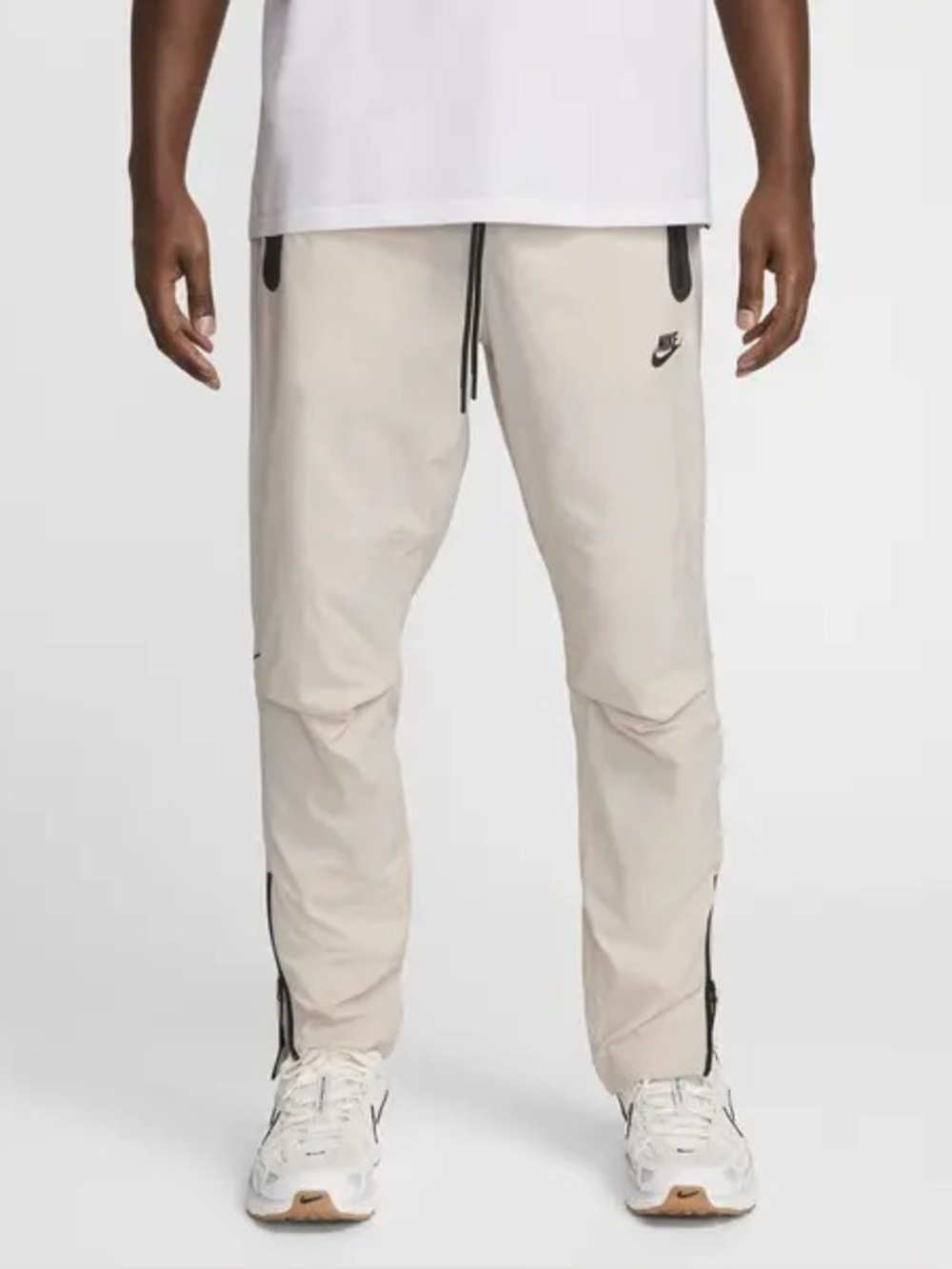 Nike Tech Men's Woven Pants (Style Code: HM8241-104) Light Orewood Brown/Black